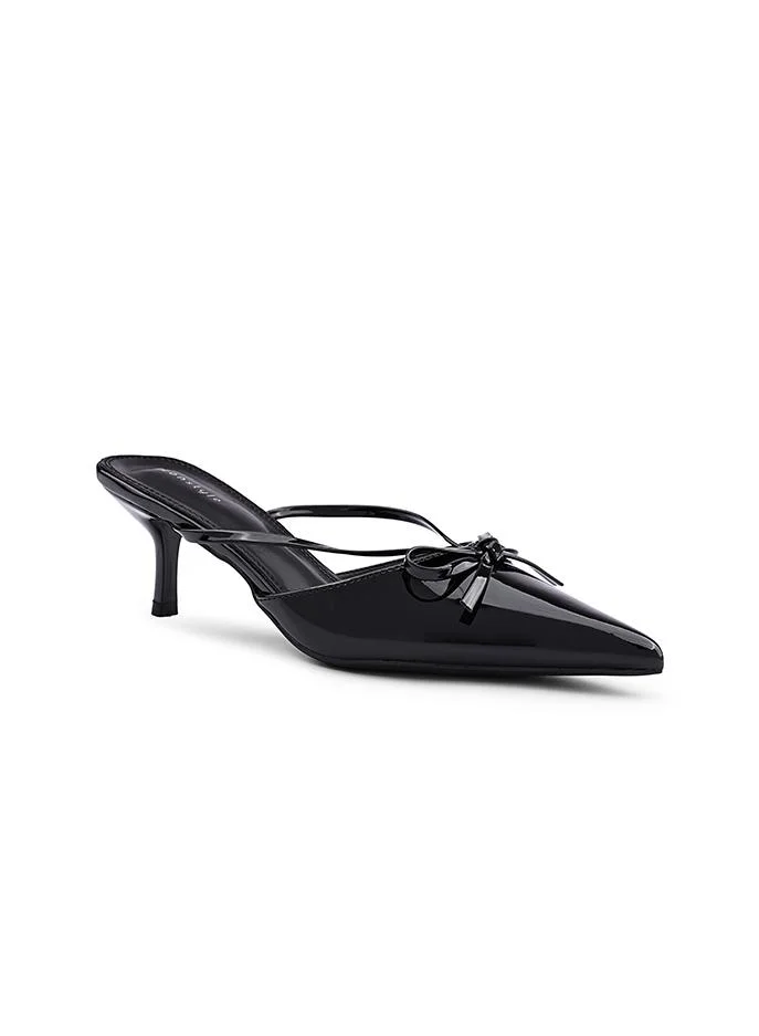 IconStyle Patent Leather Heel Shoes